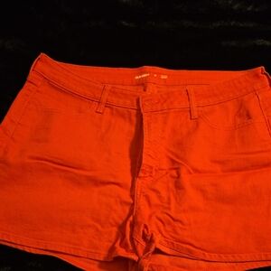 Old Navy High Waist Orange Women's Shorts